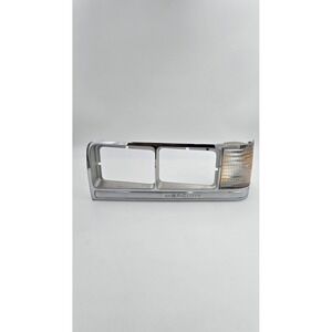 OEM 87-91 Ford Grand Marquis Chrome Left Driver Headlight Bezel w/ Corner Light